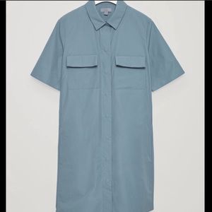 COS short sleeve shirt dress